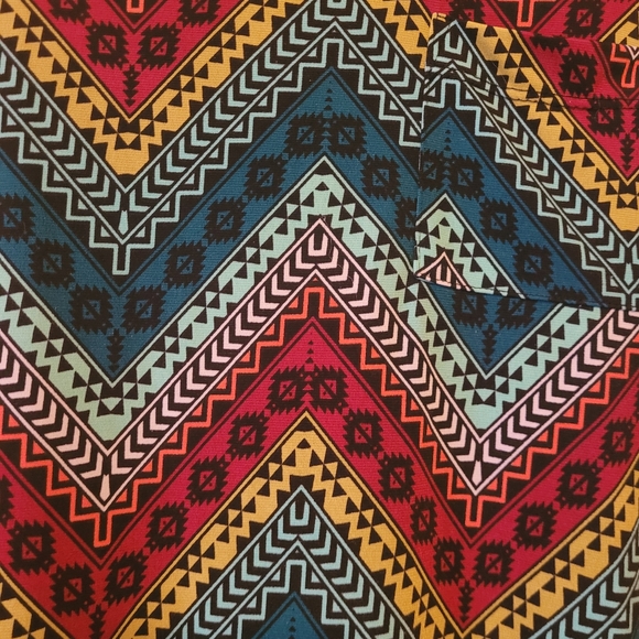 EUC Lularoe Aztec Print Carly Dress sz XS - Picture 2 of 4